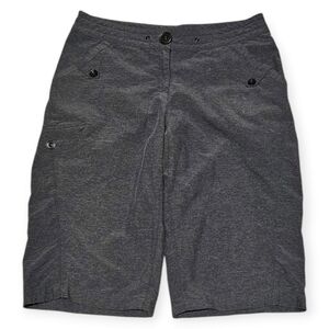 Merrell Gray Gorpcore Hiking Trekking Shorts in Dark Gray